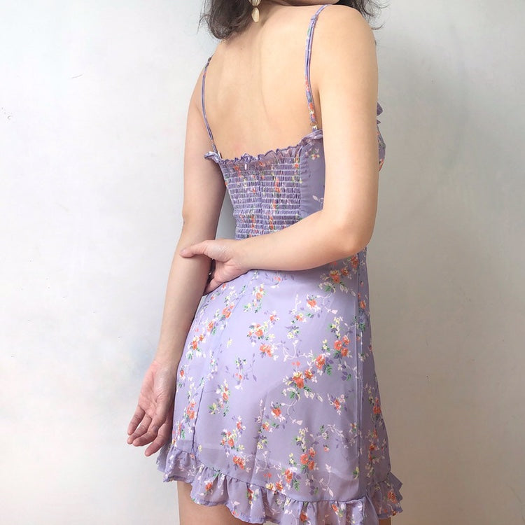 Lavender Floral Frannie Dress