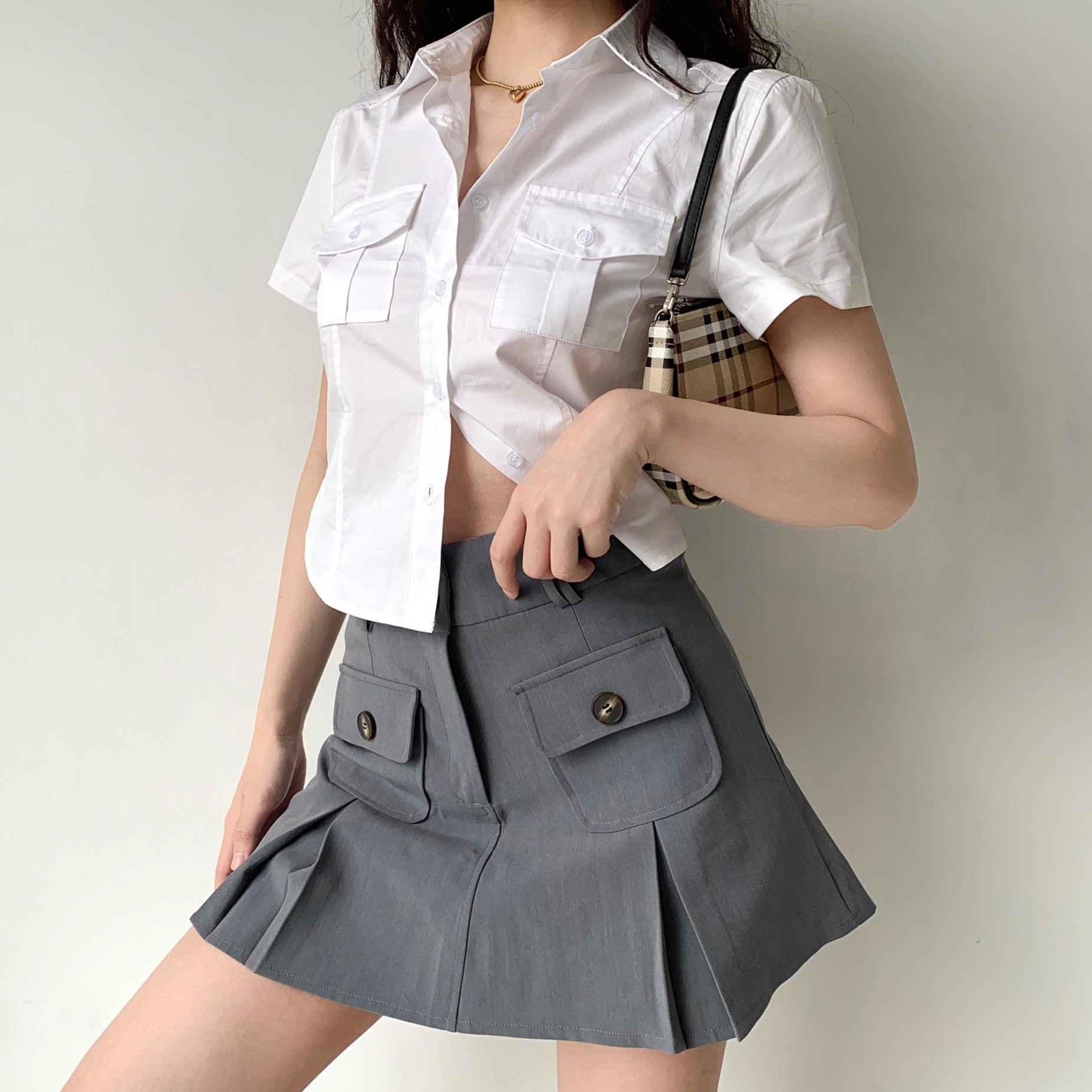 Sylvia Button Up Blouse ~ HANDMADE