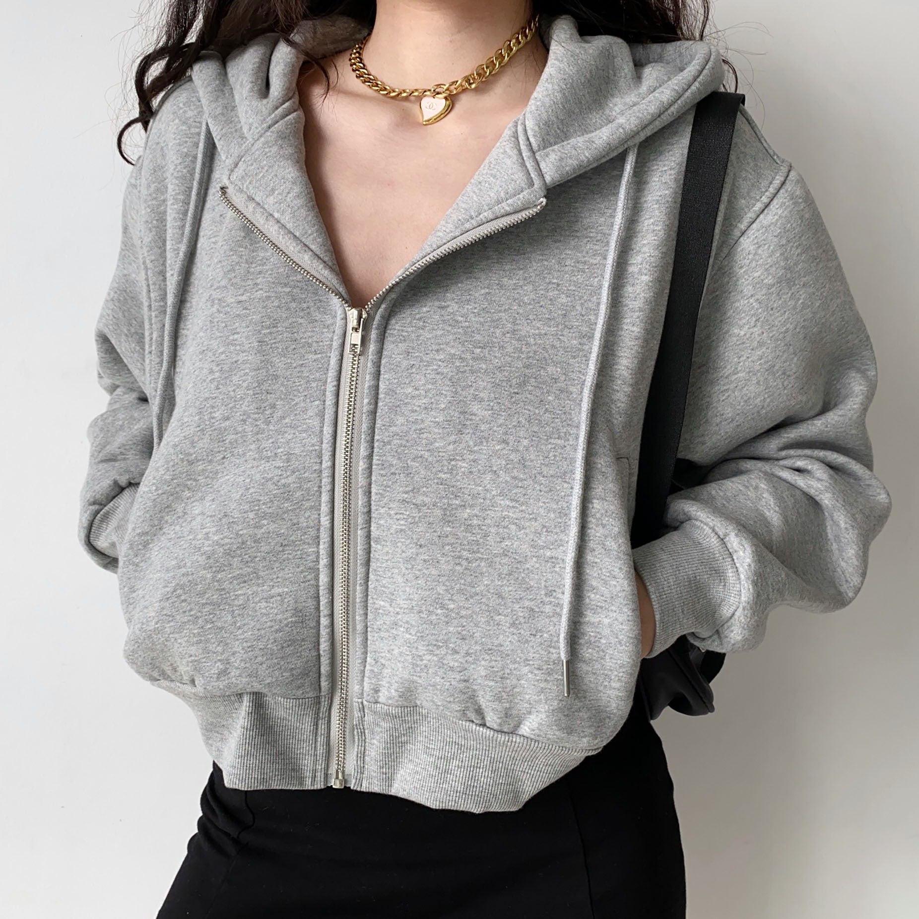 All Casual Zip Up Hoodie