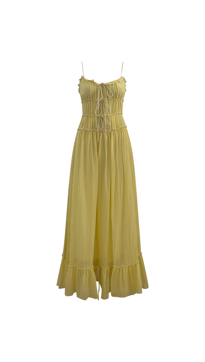 Dorothy Maxi Dress (Lemon)