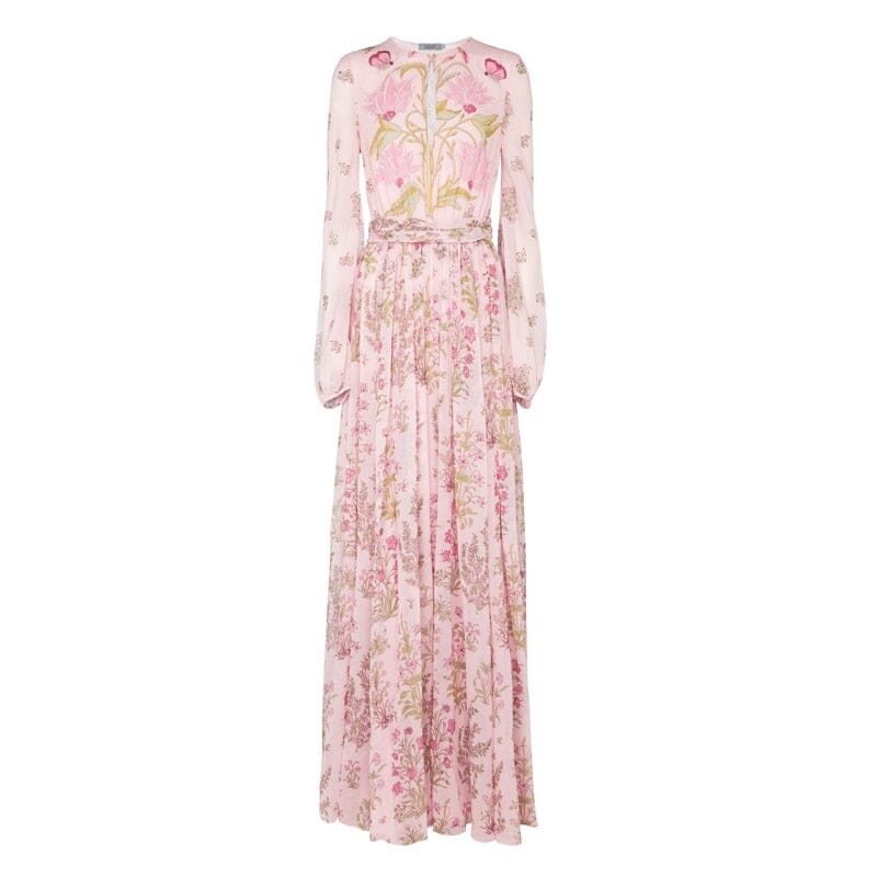 The Hallie Long Sleeve Ruched Dress