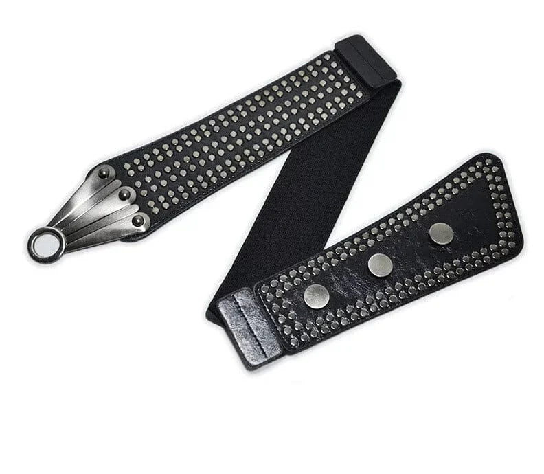 The Zephyr Faux Leather Waistband Belt - Multiple Colors