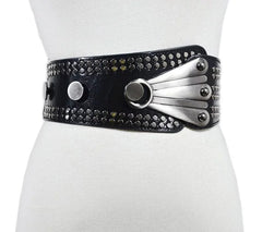 The Zephyr Faux Leather Waistband Belt - Multiple Colors