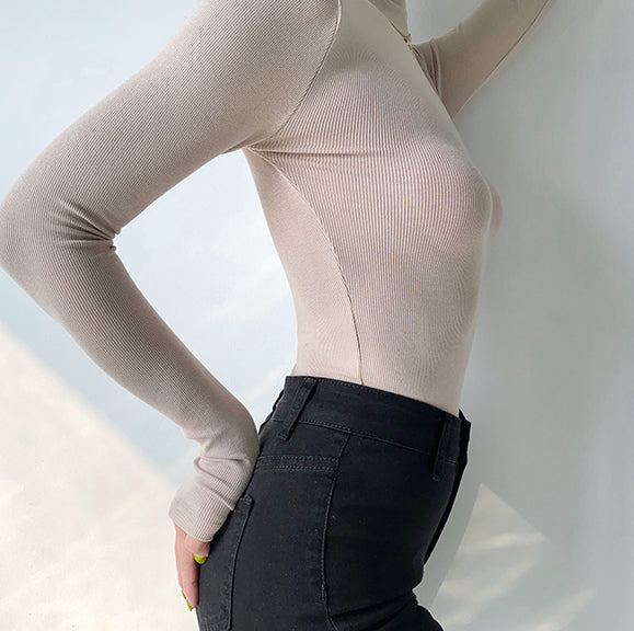 Basics Turtleneck Bodysuit