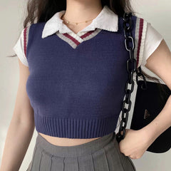 Vintage Academy Knit Vest