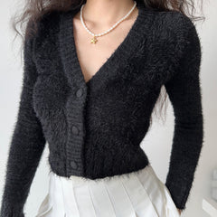 Amalia Plush Cardigan