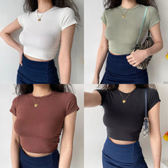 Basics Round Neck Tee ~ HANDMADE