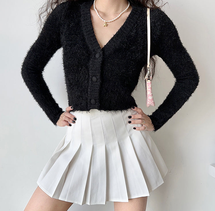 Amalia Plush Cardigan