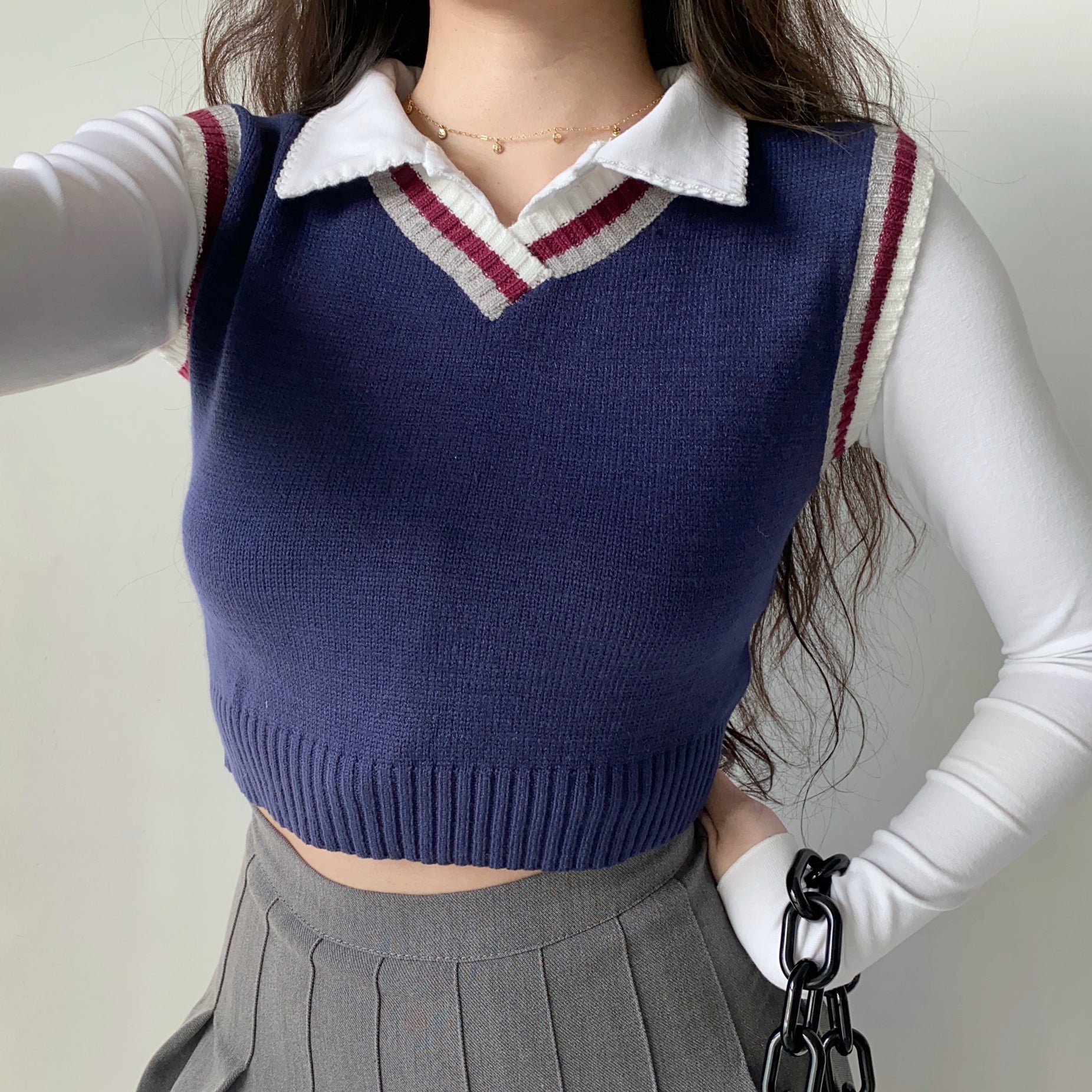 Vintage Academy Knit Vest