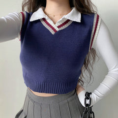 Vintage Academy Knit Vest