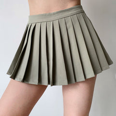 Out of Bounds Pleated Skirt