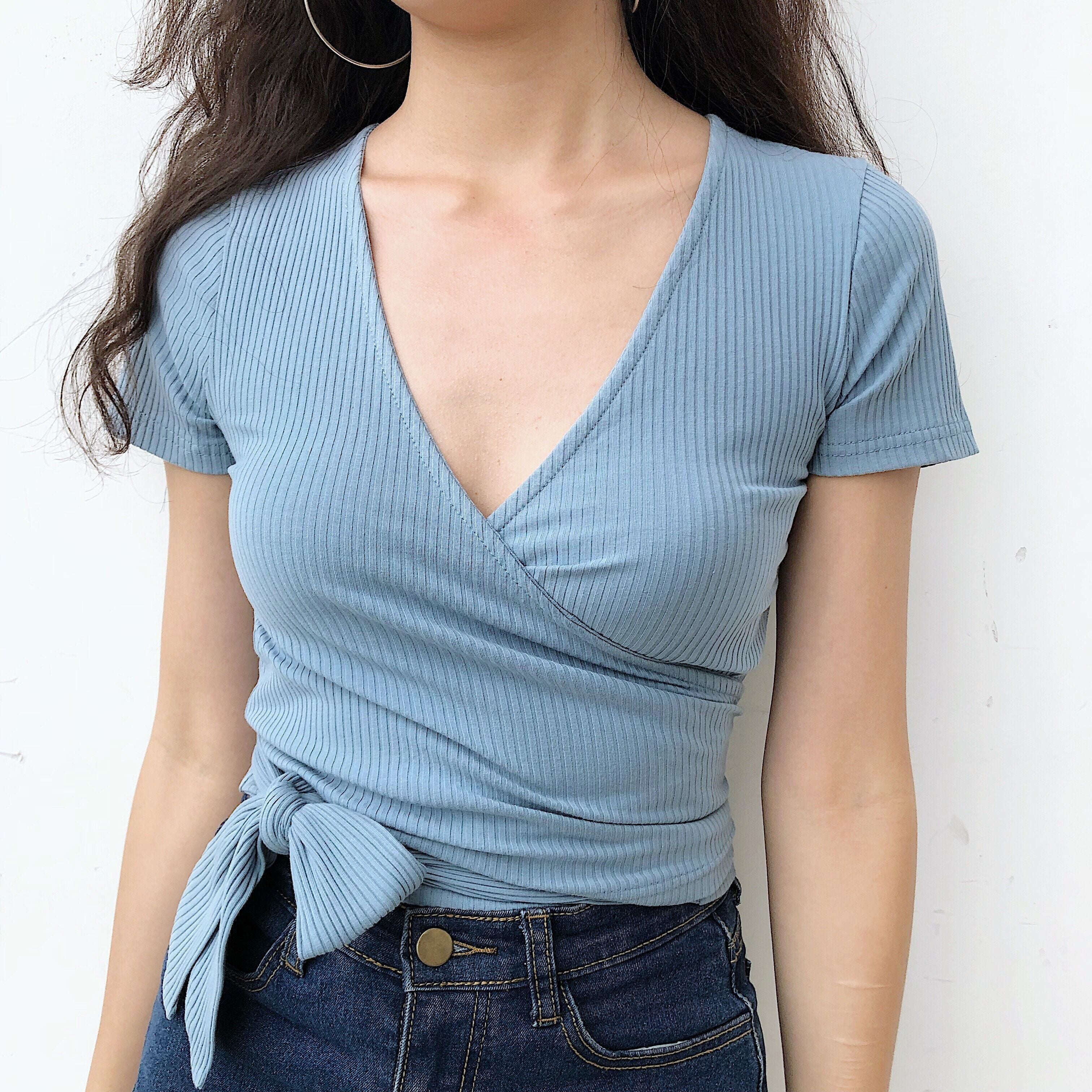 Babydoll Wrap Top