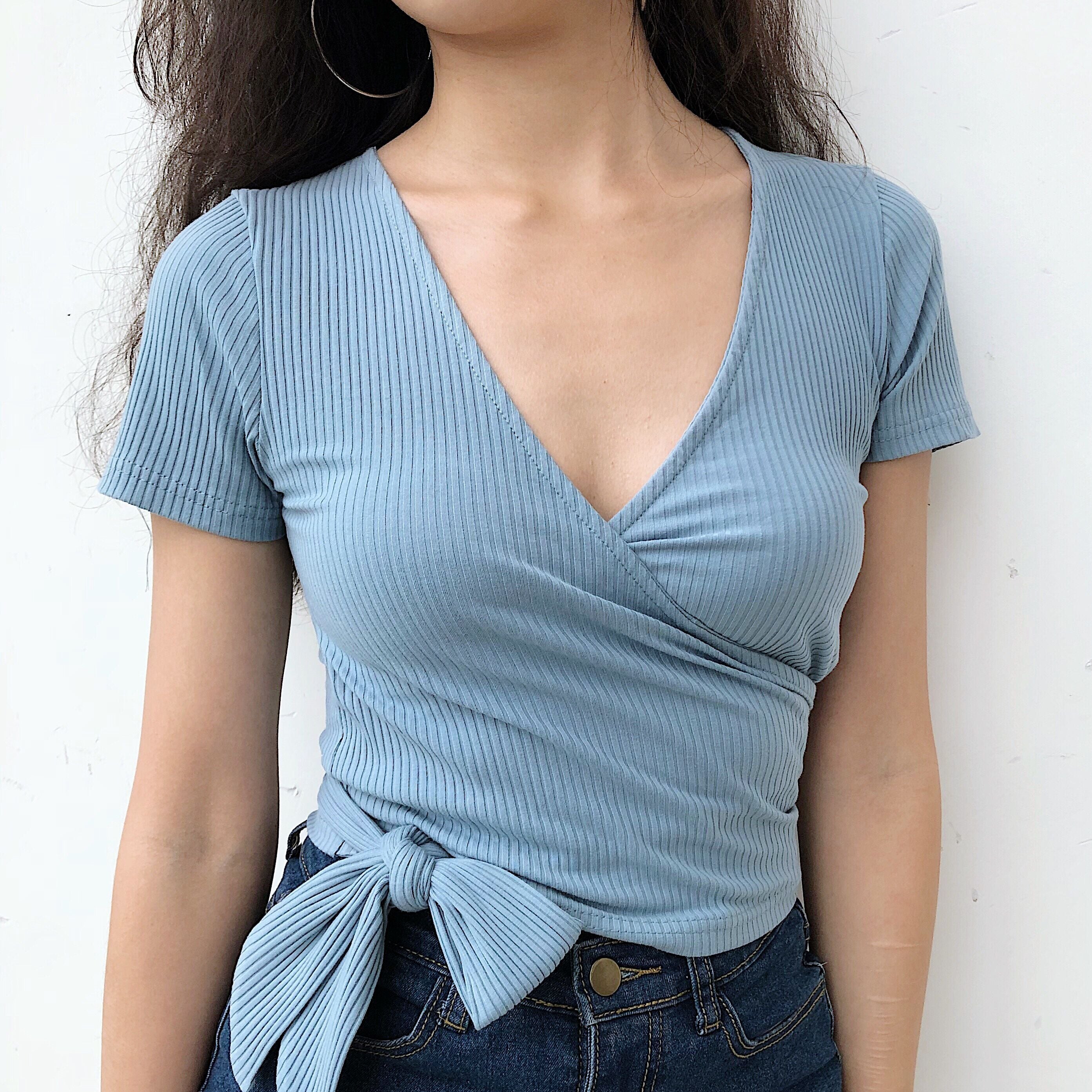 Babydoll Wrap Top