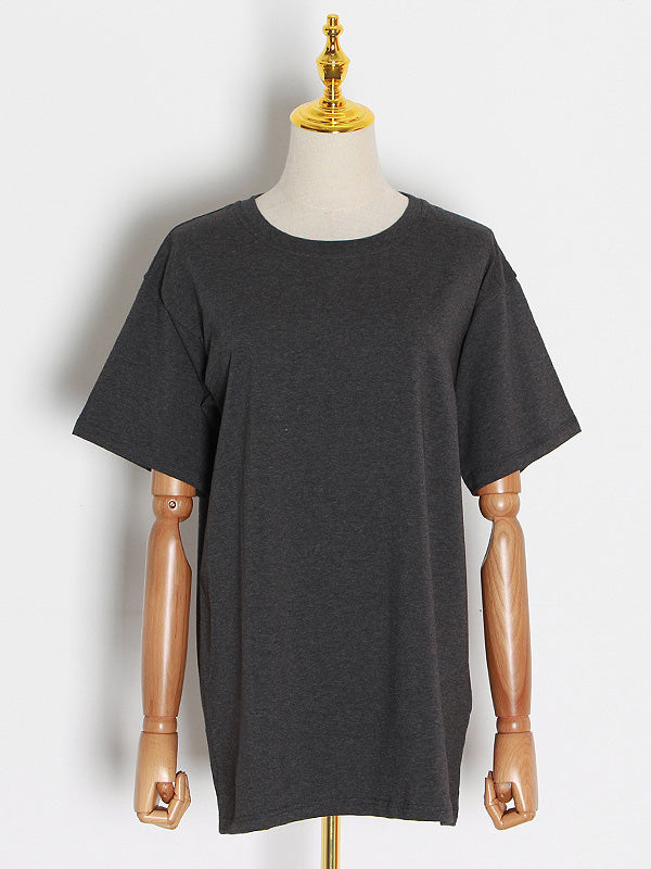 Original Solid T-Shirts Tops