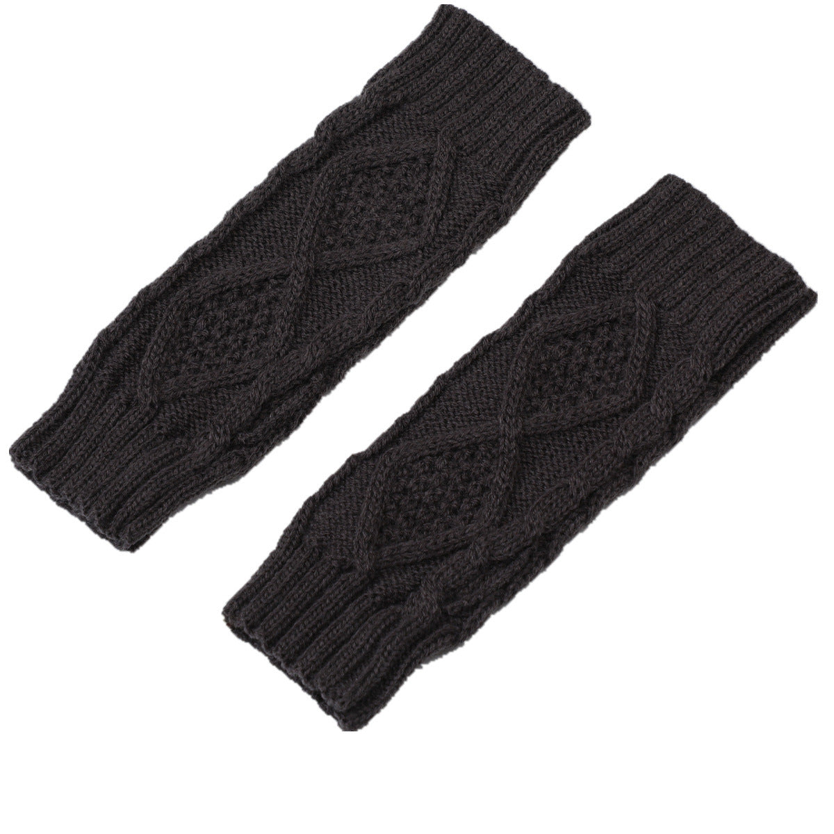 Retro Plaid Half Fingerless Gloves