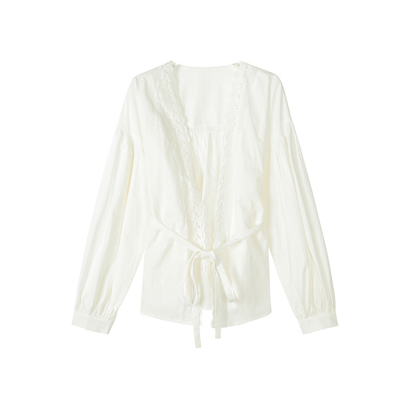 Women Simple Casual V-Neck Shirt