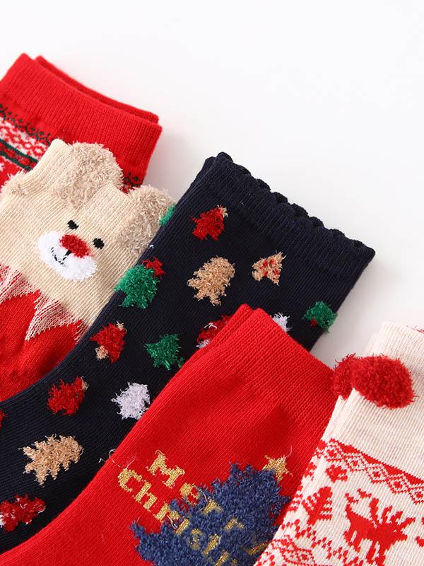 Christmas Elements Warm Thickening Socks