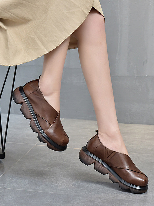 Vintage Platform Casual Shoe