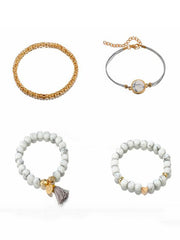 Fashion 4pcs Vintage Aolly Bracelets Accessories