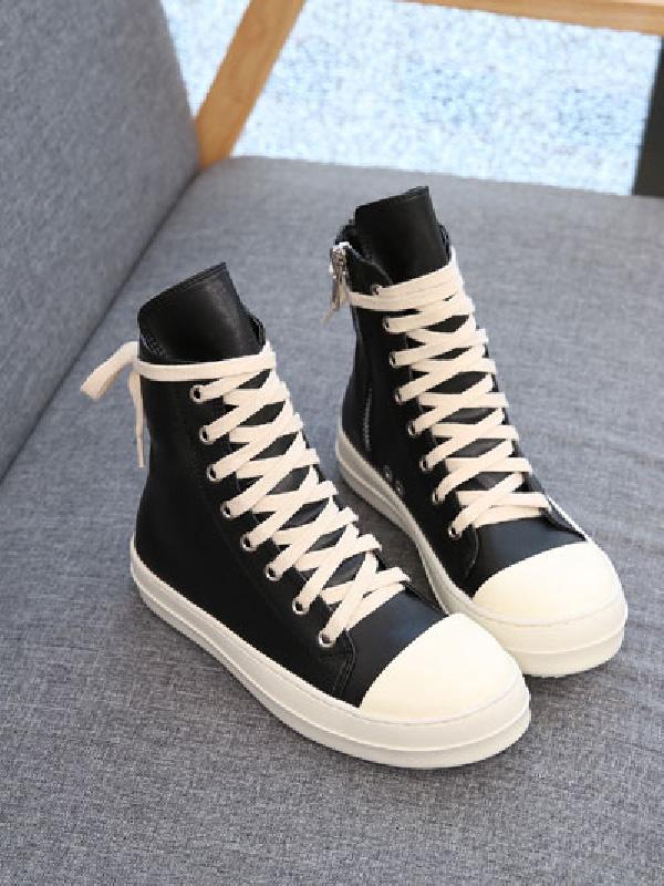 PU Hight Cut Casual Shoes