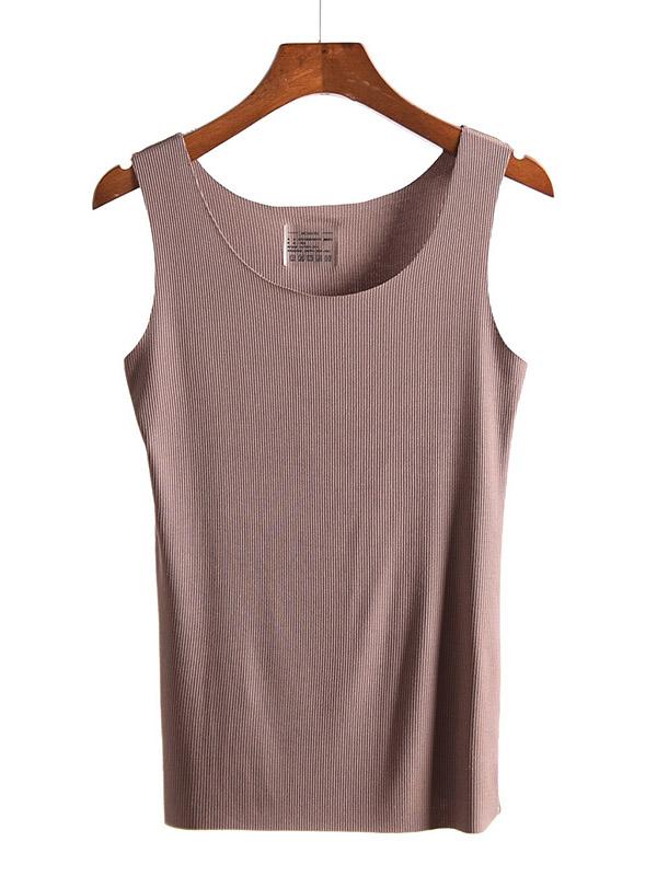 Comfortable Solid Color Sleeveless Vest