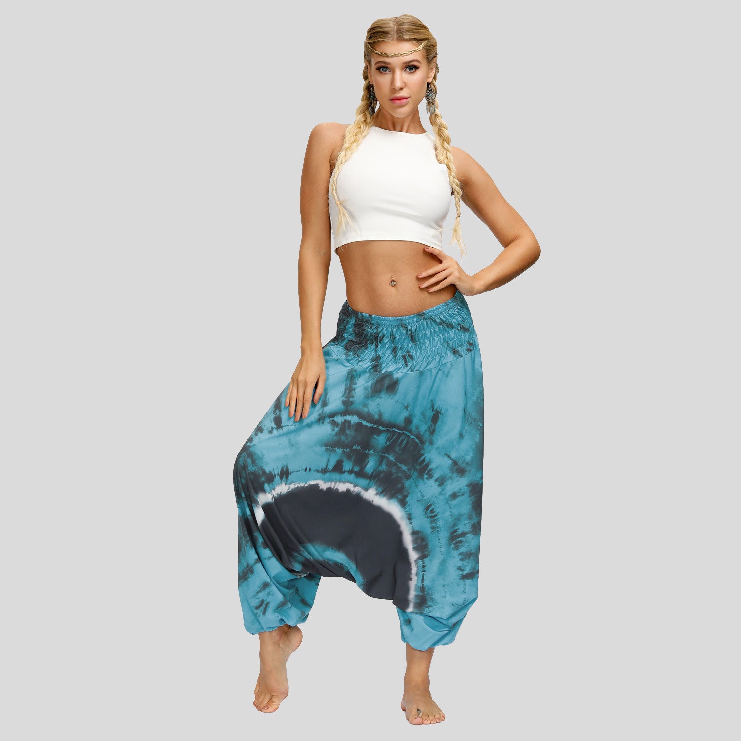 Bohemian Printed Loose Casual Pants