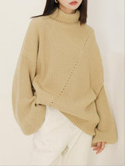 Loose Comfortable Pure Color Sweater