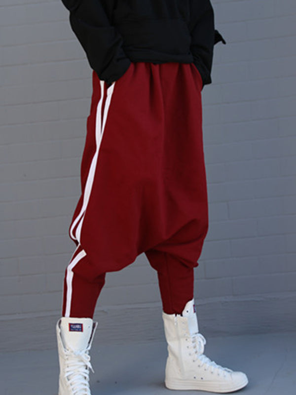 Striped Casual Harem Pants