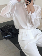 Original See-Through Sun-Protection Blouse Tops