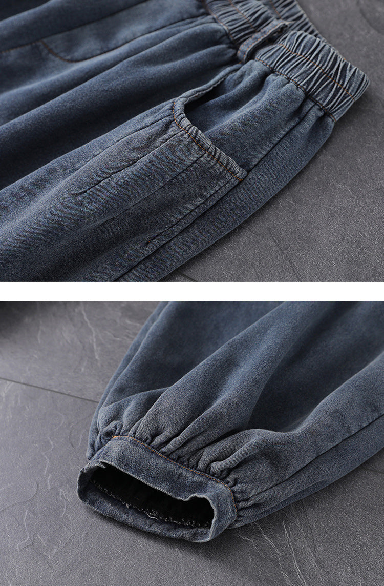 Casual Retro Baggy Denim Pants