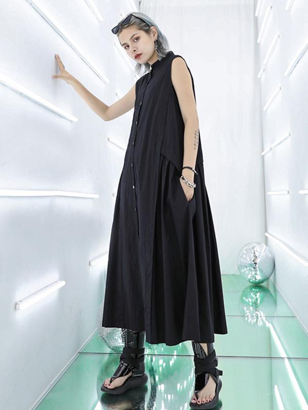 Elegant Casual Sleeveless Long Dress