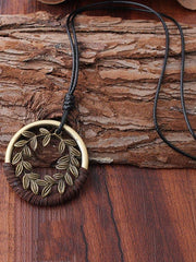 National Bohemia Grass Ring Necklace