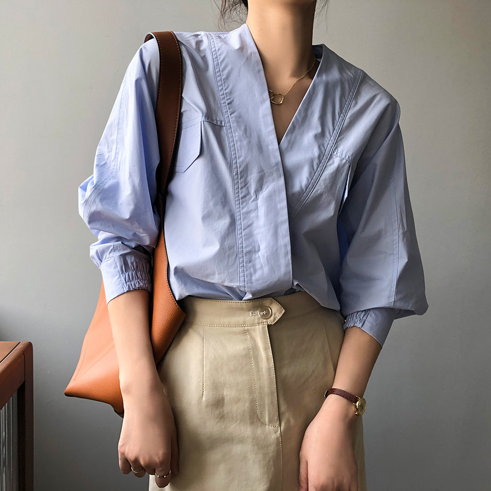 Loose Casual Half Sleeve Shirt