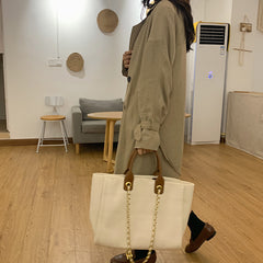 Large Capacity Single Shoulder Canvas Bag