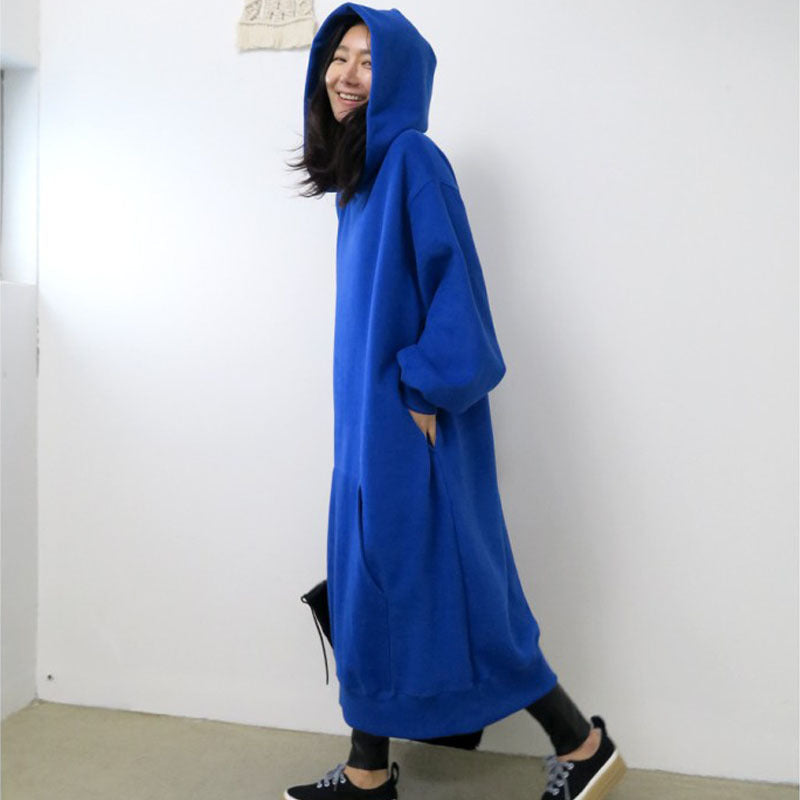 Hooded Thick Casual Loose Dress