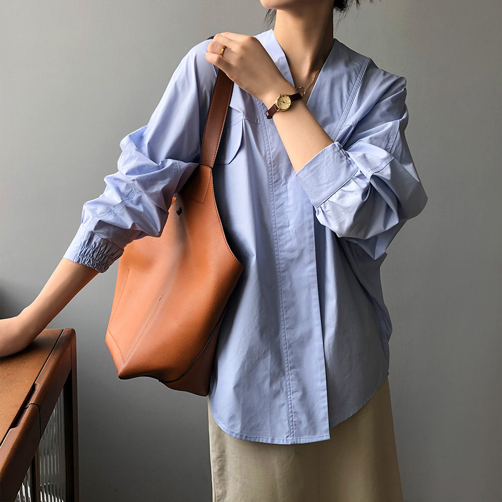 Loose Casual Half Sleeve Shirt