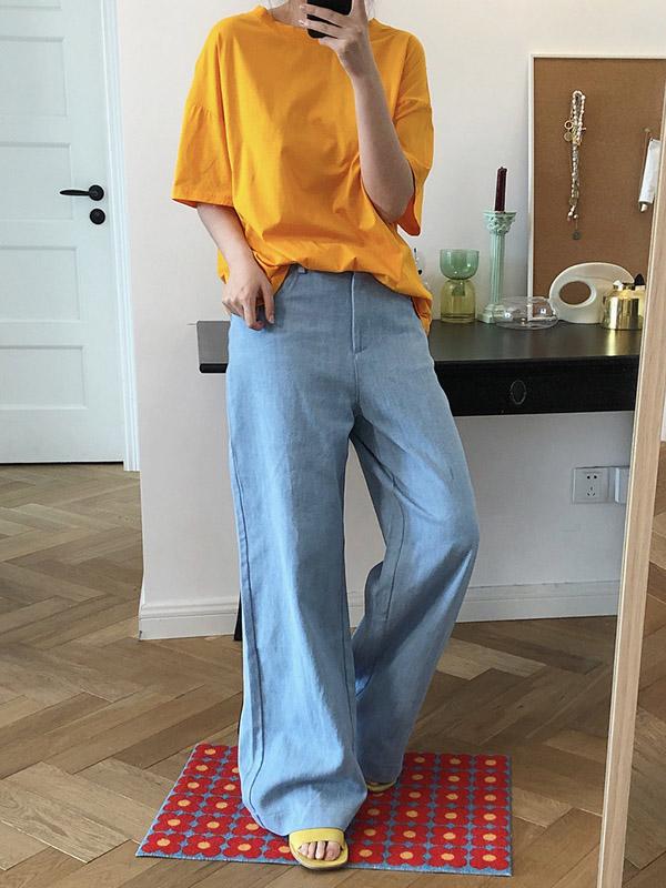 Casual Empire Wide Leg Jean Pants