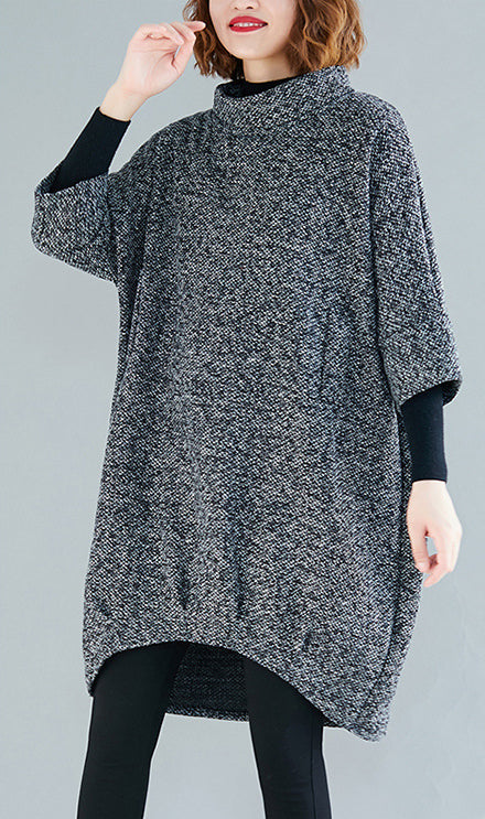 Plus Size Knitted Loose Dress