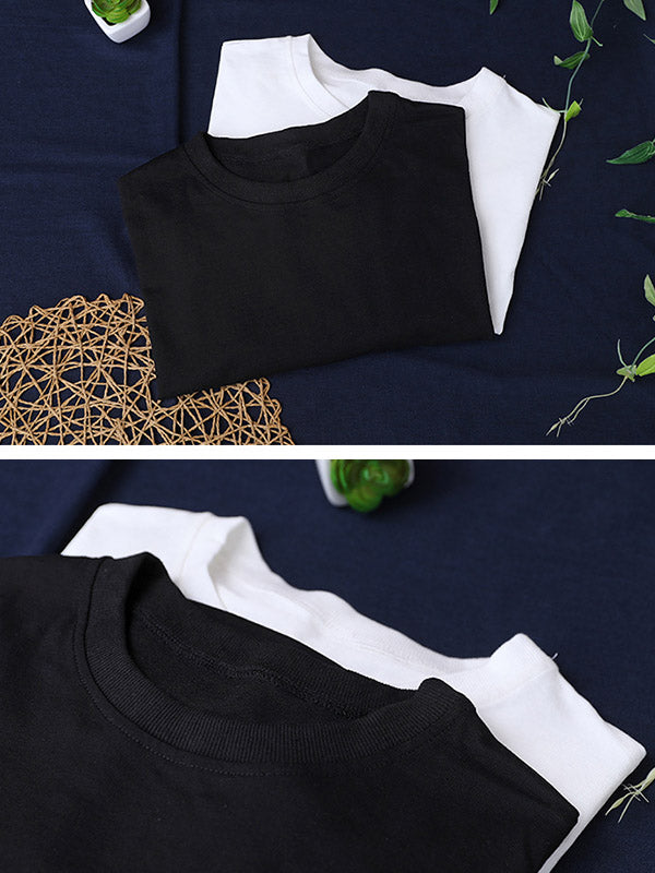 Original False Two Leopard T-Shirts Tops