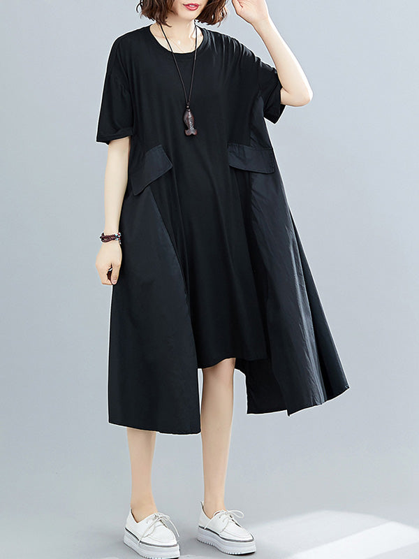 Original Irregularity Split-Joint Dress