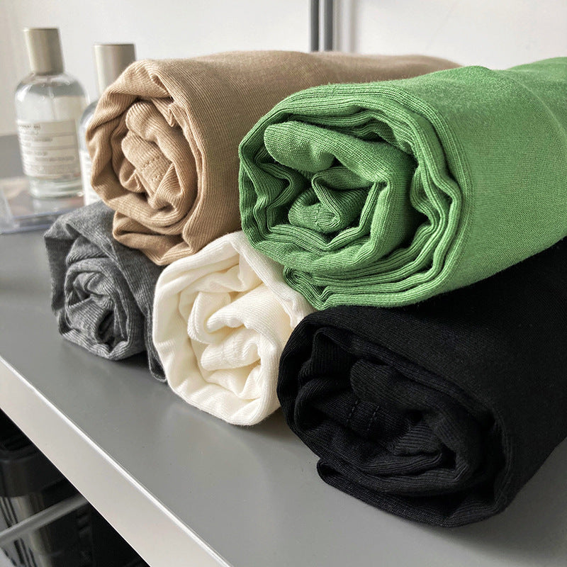 Casual Comfortable Turtleneck T-Shirt