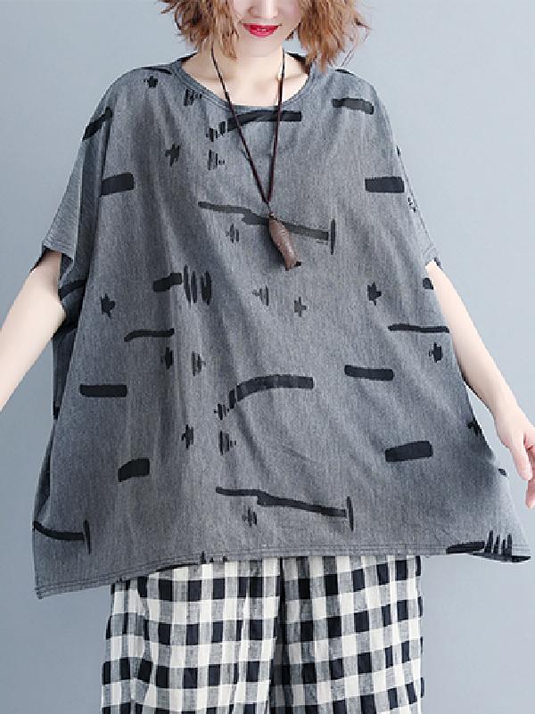 Loose Batwing T-shirt