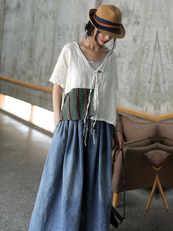 Cotton Original Loose Wide Leg Pants