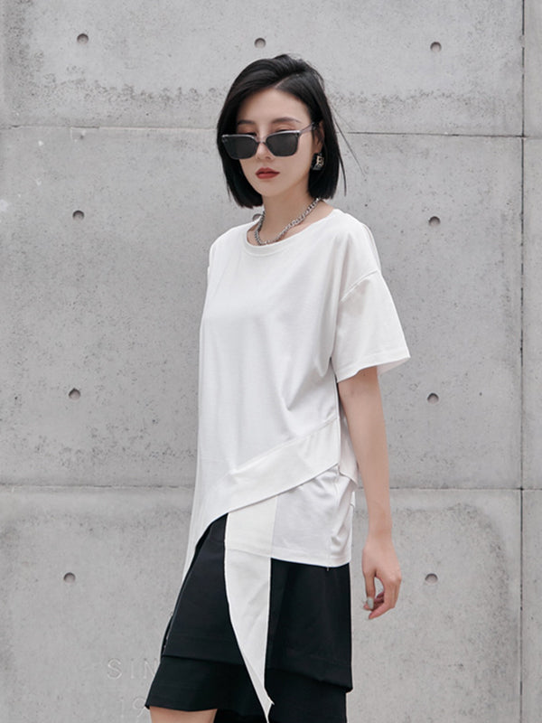 Loose Personality Irregular Casual T-Shirt