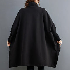 Large Size Solid Color Long Sleeve Loose Sweatshirt