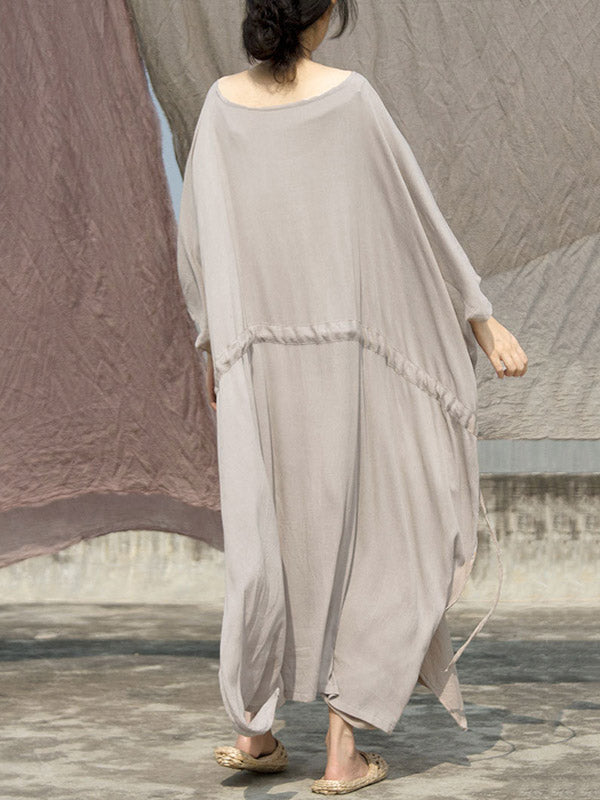 Original Drawstring Elasticity Waist Dress