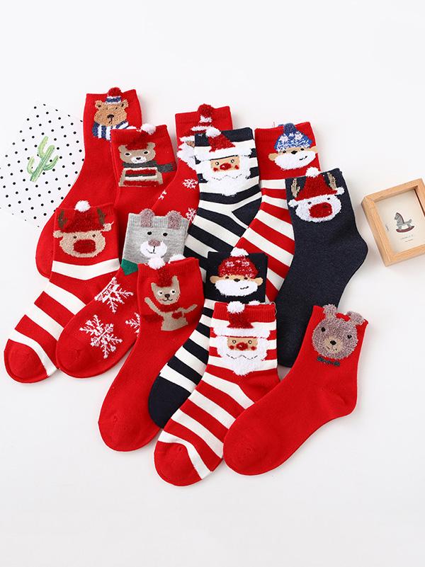 Christmas Elements Warm Thickening Socks