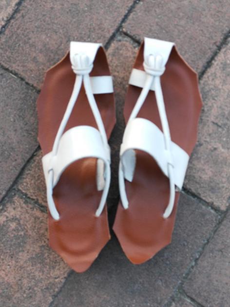 Funny Designed Cowhide Soft Slipper