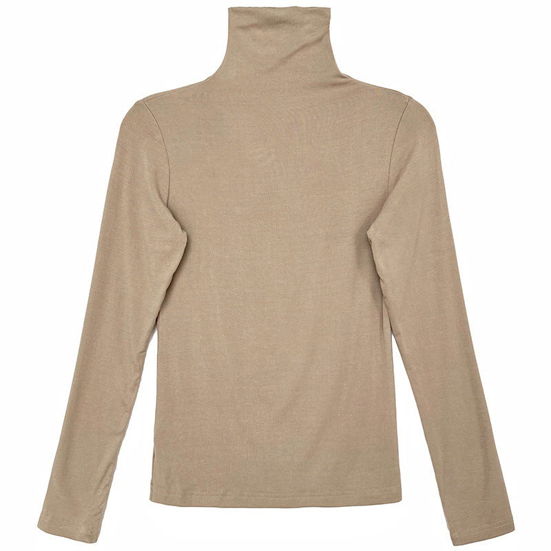 Casual Comfortable Turtleneck T-Shirt