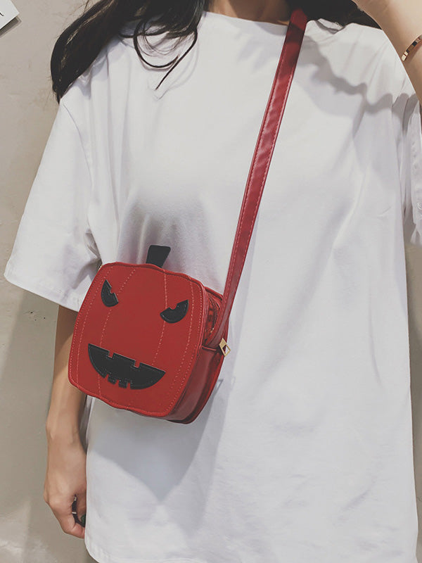 Fun Pumpkin Crossbody Bag